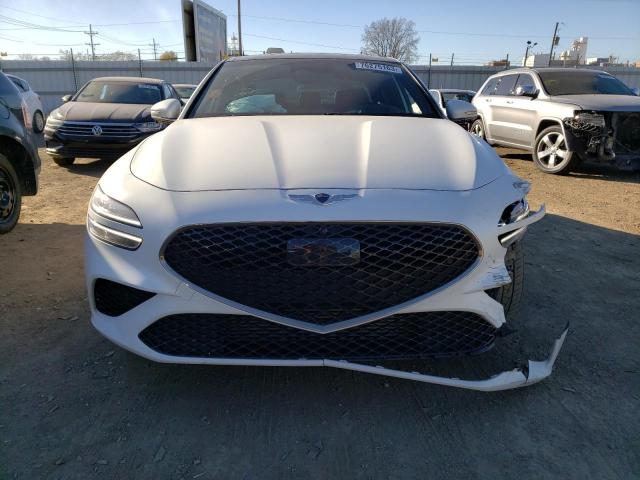 KMTG14TE7NU081252 - 2022 GENESIS G70 LAUNCH EDITION WHITE photo 5