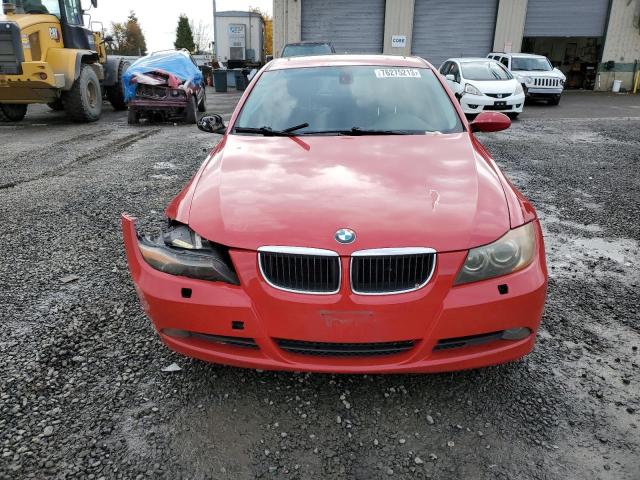 WBAVB135X6KR59543 - 2006 BMW 325 I RED photo 5