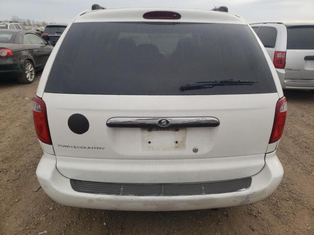 1C4GP45R45B207706 - 2005 CHRYSLER TOWN & COU თეთრი ფოტო 6