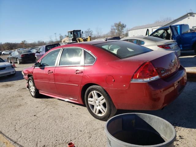 2G1WB5E39F1154037 - 2015 CHEVROLET IMPALA LIM LT BURGUNDY photo 2