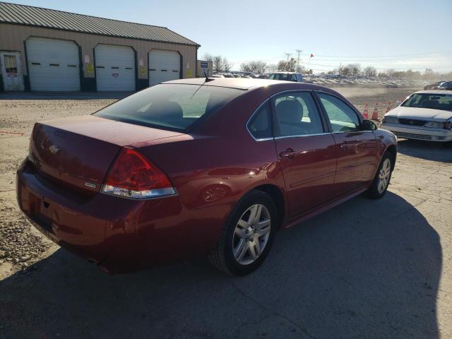 2G1WB5E39F1154037 - 2015 CHEVROLET IMPALA LIM LT BURGUNDY photo 3