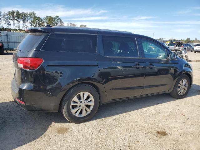 KNDMB5C11H6249106 - 2017 KIA SEDONA LX BLACK photo 3