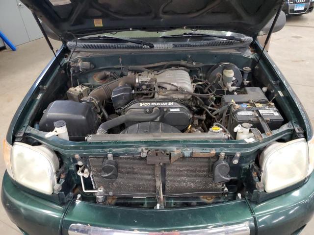 5TBBN44184S434585 - 2004 TOYOTA TUNDRA ACCESS CAB SR5 GREEN photo 11