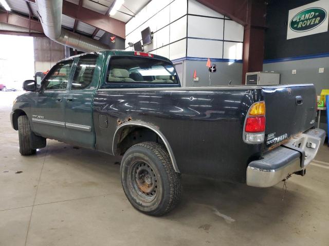 5TBBN44184S434585 - 2004 TOYOTA TUNDRA ACCESS CAB SR5 GREEN photo 2