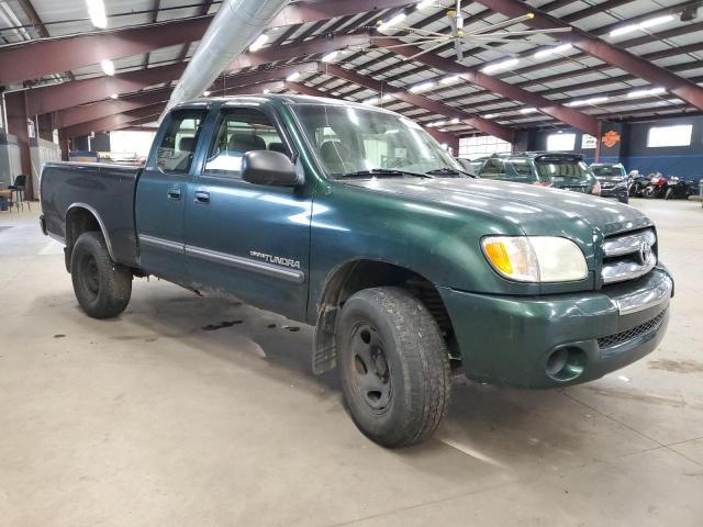 5TBBN44184S434585 - 2004 TOYOTA TUNDRA ACCESS CAB SR5 GREEN photo 4