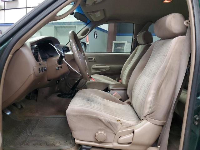 5TBBN44184S434585 - 2004 TOYOTA TUNDRA ACCESS CAB SR5 GREEN photo 7