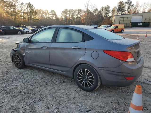 KMHCT4AE1DU476967 - 2013 HYUNDAI ACCENT GLS GRAY photo 2