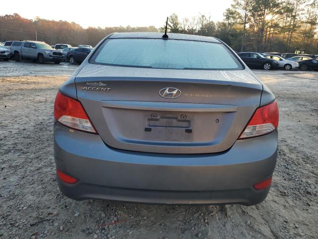 KMHCT4AE1DU476967 - 2013 HYUNDAI ACCENT GLS GRAY photo 6