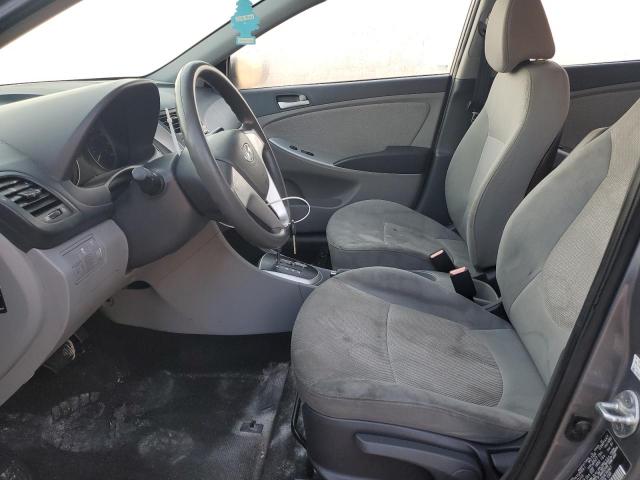 KMHCT4AE1DU476967 - 2013 HYUNDAI ACCENT GLS GRAY photo 7