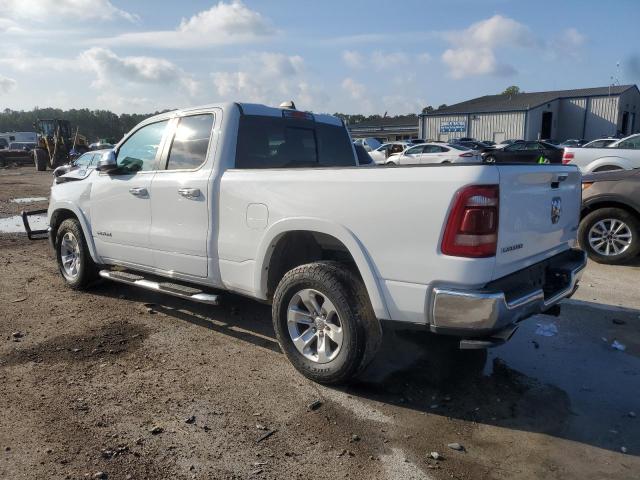 1C6SRFDTXLN307437 - 2020 RAM 1500 LARAMIE WHITE photo 2