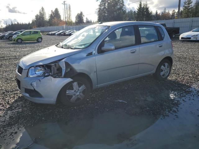 KL1TD66E59B310287 - 2009 CHEVROLET AVEO LS SILVER photo 1