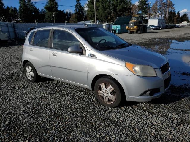 KL1TD66E59B310287 - 2009 CHEVROLET AVEO LS Gümüş foto 4