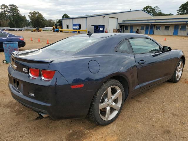 2G1FB1ED0B9141089 - 2011 CHEVROLET CAMARO LT BLUE photo 3