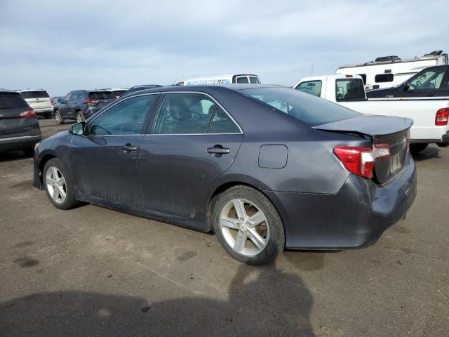 4T1BF1FK0DU647840 - 2013 TOYOTA CAMRY L GRAY photo 2