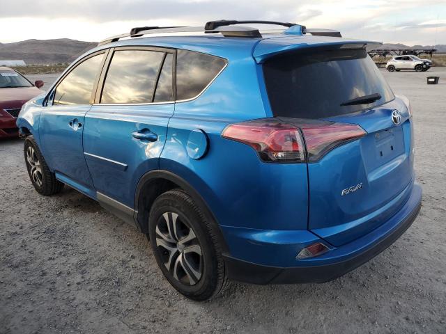 JTMZFREV7HJ129342 - 2017 TOYOTA RAV4 LE BLUE photo 2