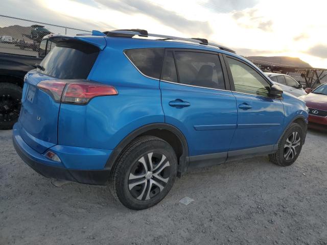 JTMZFREV7HJ129342 - 2017 TOYOTA RAV4 LE BLUE photo 3