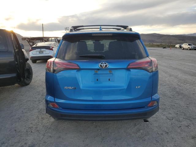 JTMZFREV7HJ129342 - 2017 TOYOTA RAV4 LE BLUE photo 6