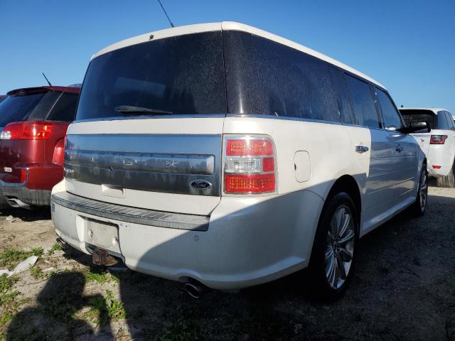 2FMGK5D8XEBD01575 - 2014 FORD FLEX LIMITED WHITE photo 3