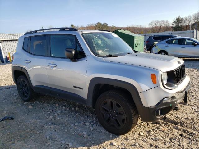 ZACNJBAB7KPK72781 - 2019 JEEP RENEGADE SPORT SILVER photo 4