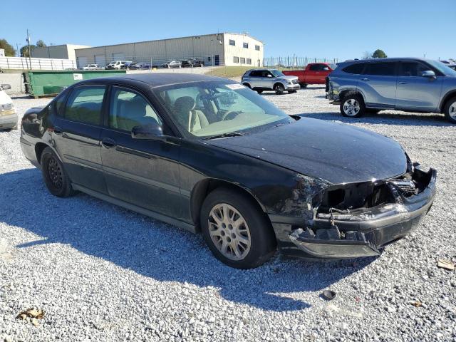 2G1WF55E149212744 - 2004 CHEVROLET IMPALA BLACK photo 4