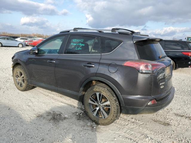 2T3RFREV8JW729164 - 2018 TOYOTA RAV4 ADVENTURE GRAY photo 2