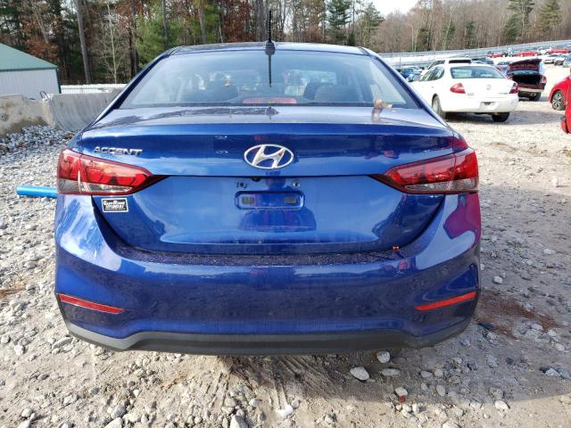 3KPC24A35JE011236 - 2018 HYUNDAI ACCENT SE BLUE photo 6