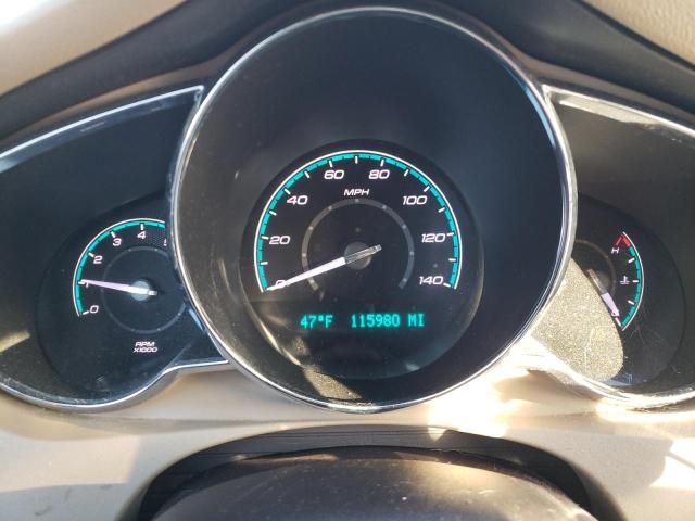 1G1ZE5E00CF237774 - 2012 CHEVROLET MALIBU LTZ ბურგუნდია ფოტო 9