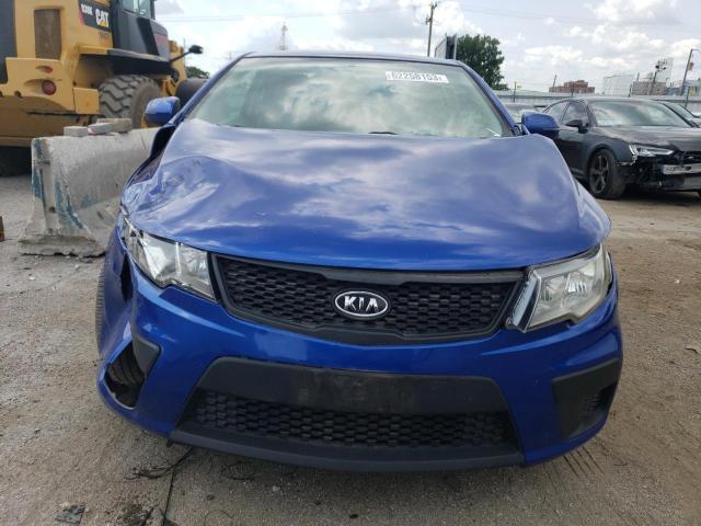 KNAFU6A24B5460167 - 2011 KIA FORTE EX BLUE photo 5