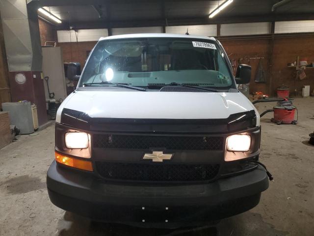 1GCWGFFA1E1186786 - 2014 CHEVROLET EXPRESS G2 WHITE photo 5