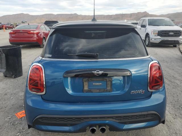 WMW53DH00N2R83229 - 2022 MINI COOPER S BLUE photo 6