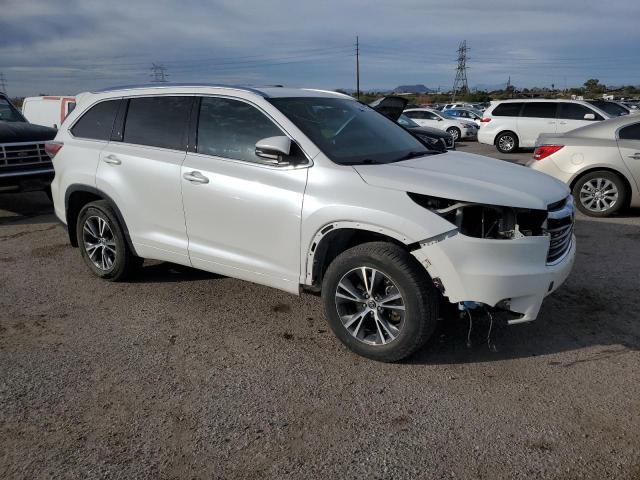 5TDJKRFH5GS338257 - 2016 TOYOTA HIGHLANDER XLE WHITE photo 4