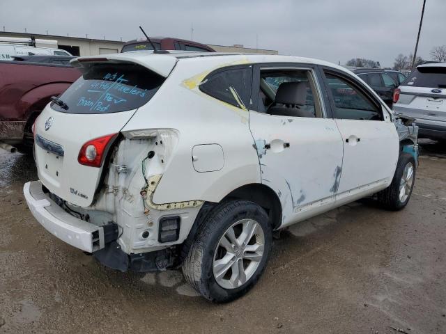 JN8AS5MV8DW613010 - 2013 NISSAN ROGUE S WHITE photo 3