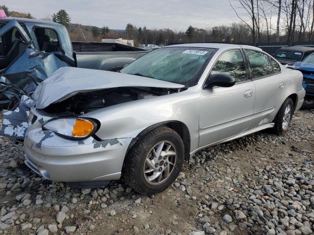 1G2NE52F23C304797 - 2003 PONTIAC GRAND AM SE SILVER photo 1