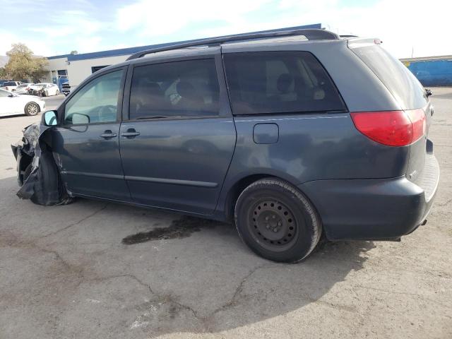 5TDZK23C28S140157 - 2008 TOYOTA SIENNA CE BLUE photo 2