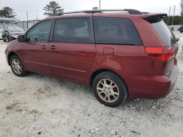 5TDBA22CX5S047209 - 2005 TOYOTA SIENNA XLE BURGUNDY photo 2