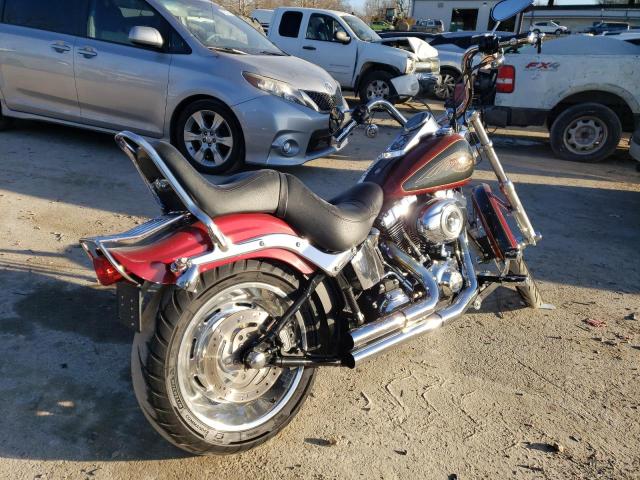 1HD1JL5117Y056088 - 2007 HARLEY-DAVIDSON FXST CUSTOM BURGUNDY photo 4