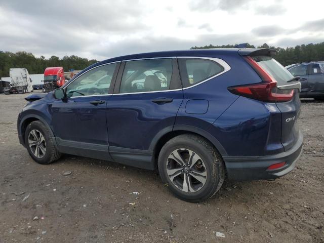 5J6RW1H29LL001159 - 2020 HONDA CR-V LX BLUE photo 2