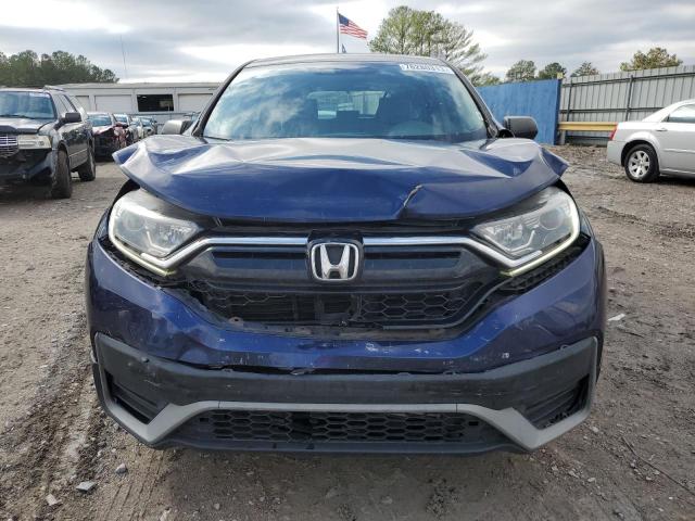 5J6RW1H29LL001159 - 2020 HONDA CR-V LX BLUE photo 5