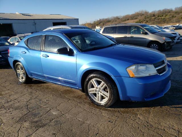 1B3LC56K38N611926 - 2008 DODGE AVENGER SXT BLUE photo 4