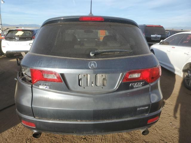 5J8TB18217A006401 - 2007 ACURA RDX GRAY photo 6