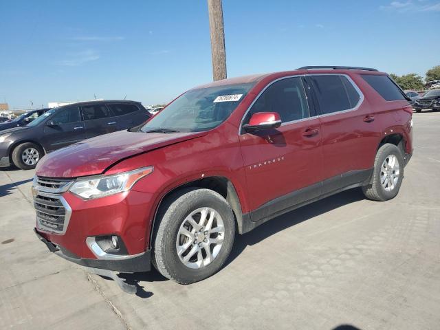 1GNERHKW2KJ318637 - 2019 CHEVROLET TRAVERSE LT RED photo 1