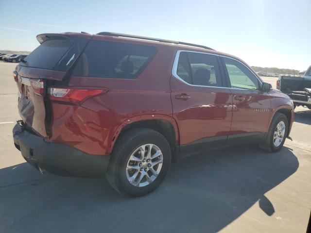1GNERHKW2KJ318637 - 2019 CHEVROLET TRAVERSE LT RED photo 3