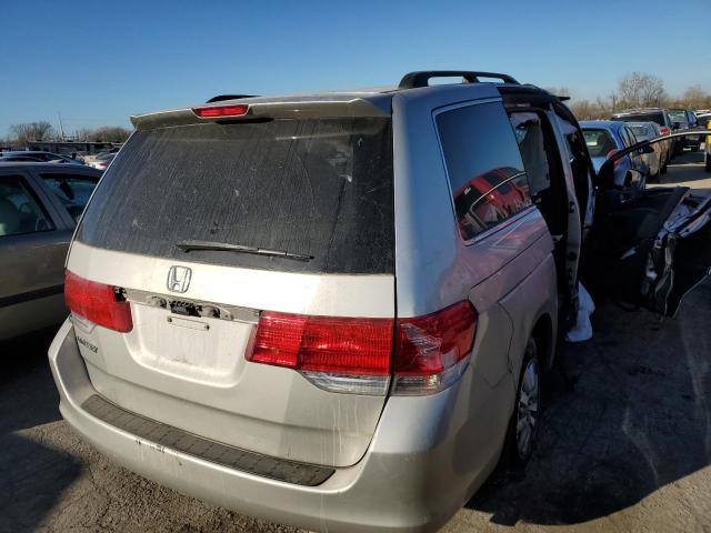 5FNRL38458B048873 - 2008 HONDA ODYSSEY EX SILVER photo 3