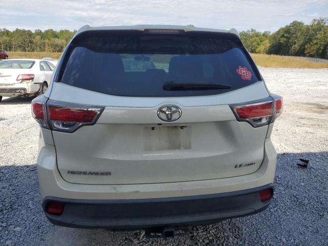 5TDBKRFH6FS155355 - 2015 TOYOTA HIGHLANDER LE WHITE photo 6