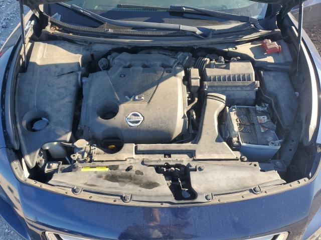 1N4AA5AP2EC456345 - 2014 NISSAN MAXIMA S BLUE photo 11