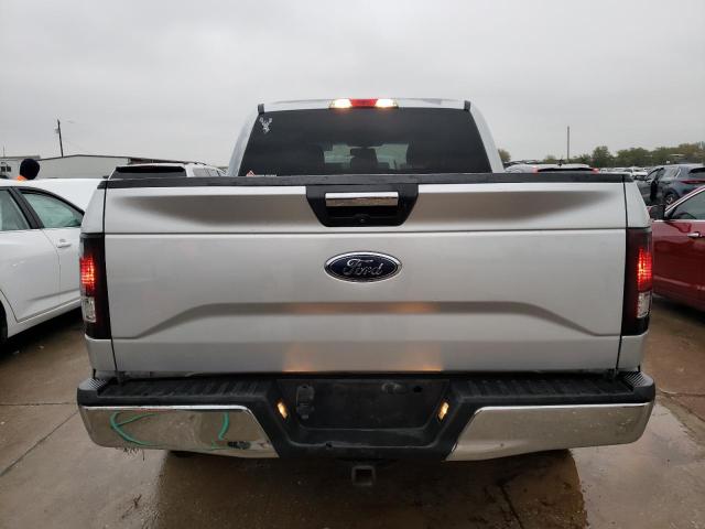 1FTEW1EP8GKF16508 - 2016 FORD F150 SUPERCREW SILVER photo 6