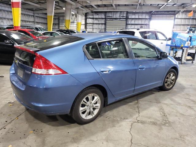 JHMZE2H74AS018141 - 2010 HONDA INSIGHT EX BLUE photo 3