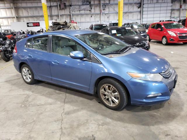 JHMZE2H74AS018141 - 2010 HONDA INSIGHT EX BLUE photo 4