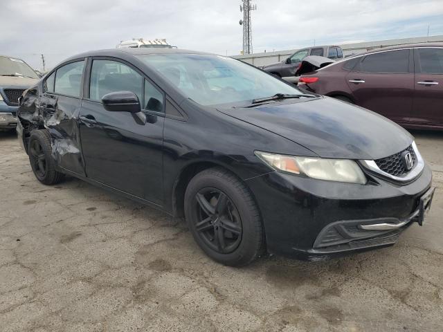 2HGFB2F5XFH522482 - 2015 HONDA CIVIC LX BLACK photo 4