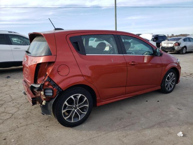 1G1JD6SB6L4118067 - 2020 CHEVROLET SONIC LT ORANGE photo 3